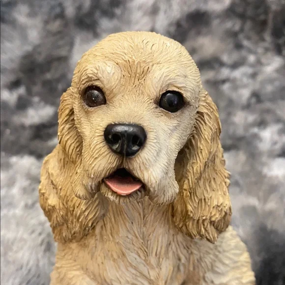 Vintage Sandicast Cocker Spaniel
Dog Buff Sandra Brue Heavy
Sculpture 8" - Picture 7 of 16